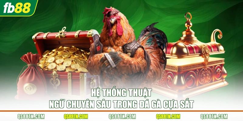 Hệ thống thuật ngữ chuyên sâu trong đá gà cựa sắt